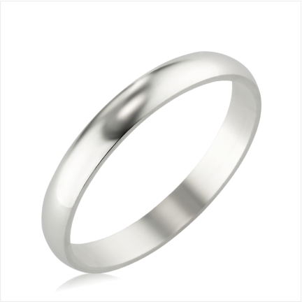 Alian&ccedil;a de Prata 950 3mm