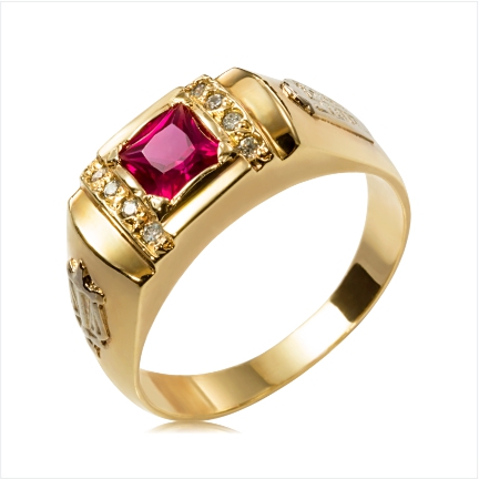  Anel de Formatura Ouro 18k 750