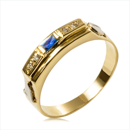 Anel de Formatura Ouro 18k 750