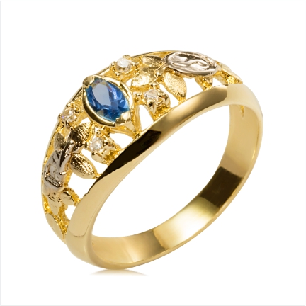 Anel de Formatura Ouro 18k 750