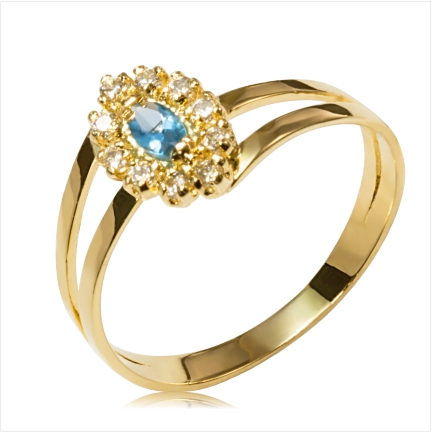  Anel de formatura Ouro 18k 750