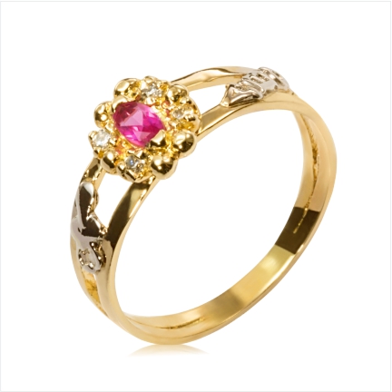 Anel de Formatura Ouro 18k 750